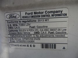 2013 Ford Focus SE White 2.0L AT 2WD #F22037